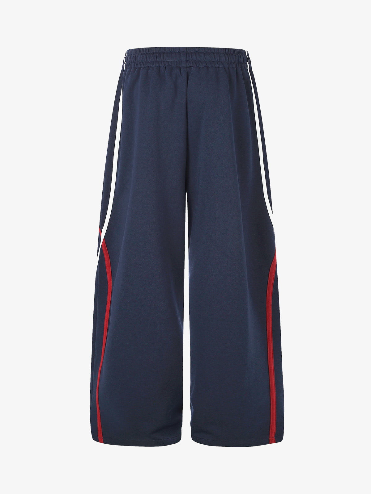 Color Block Striped Embroidered Sweatpants