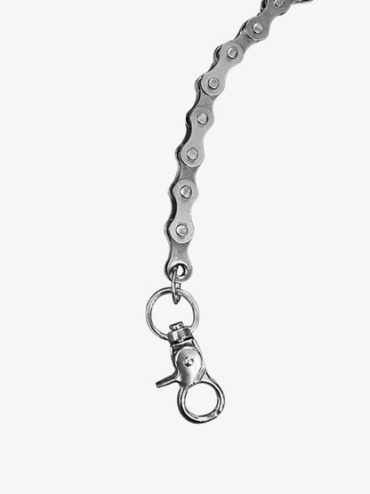 Street Punk Silver Bicycle Chain Key Pendant Pants Chain 