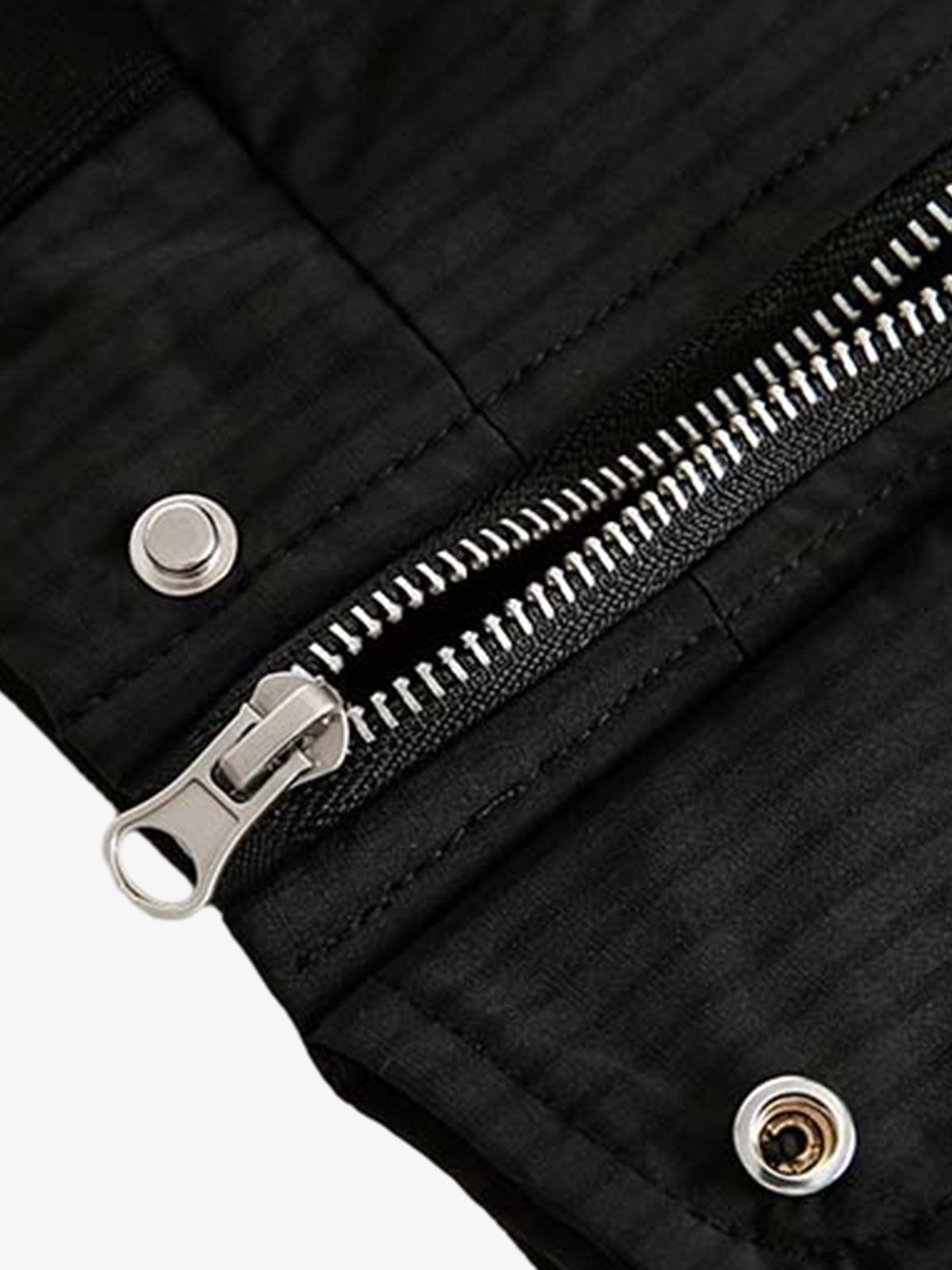 Fur-Collar Hooded Padded Jacket