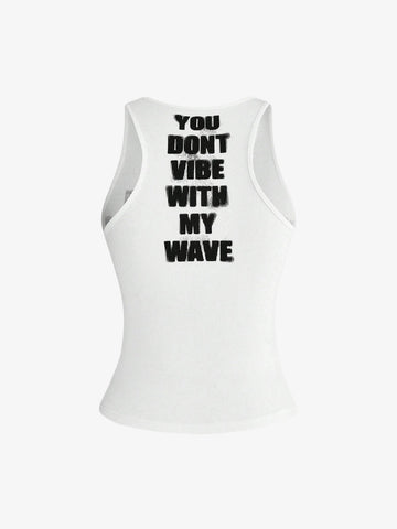 Letter Graphic Tank Top