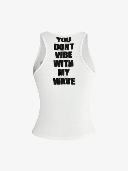 Letter Graphic Tank Top