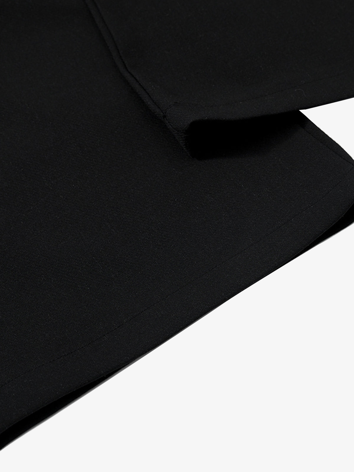Tie Detail Relaxed Fit Draped Suit Pants 