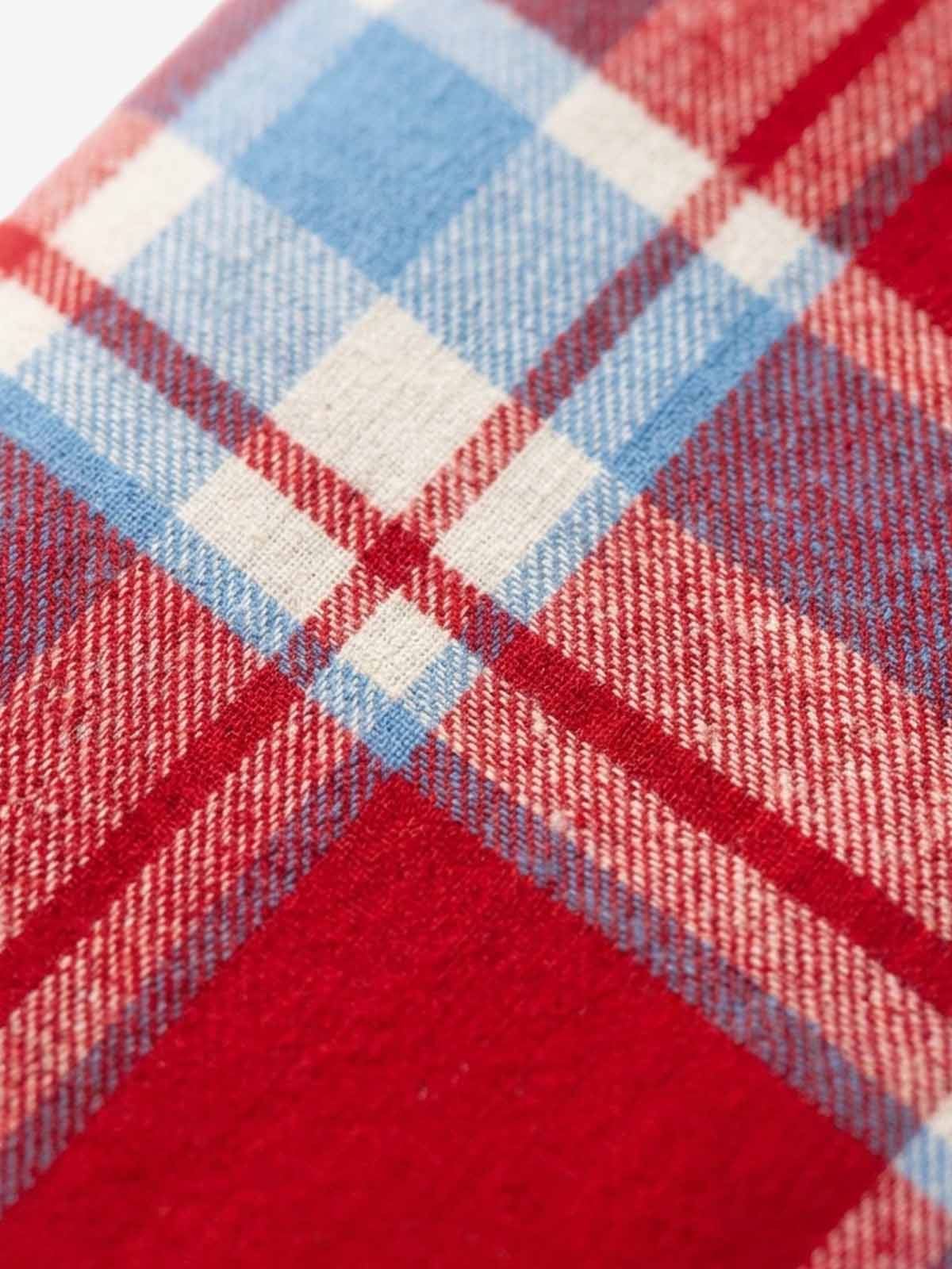 Napoleon Plaid Flannel Shirt; Red / S, Red / M, Red / L, Red / XL, Red / 2XL
