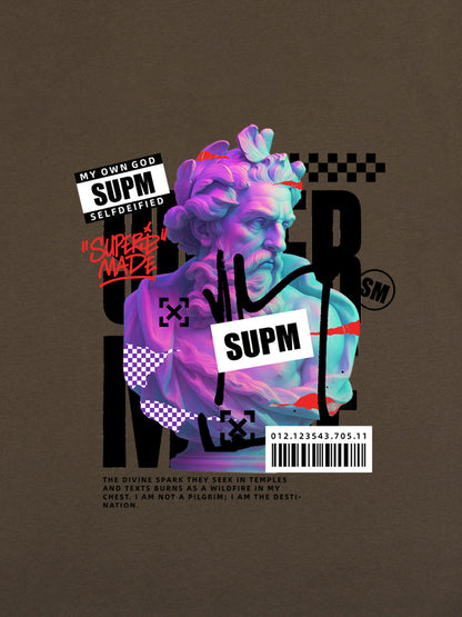 Unique Graphic T-Shirt with Bold Artistic Design for Men 