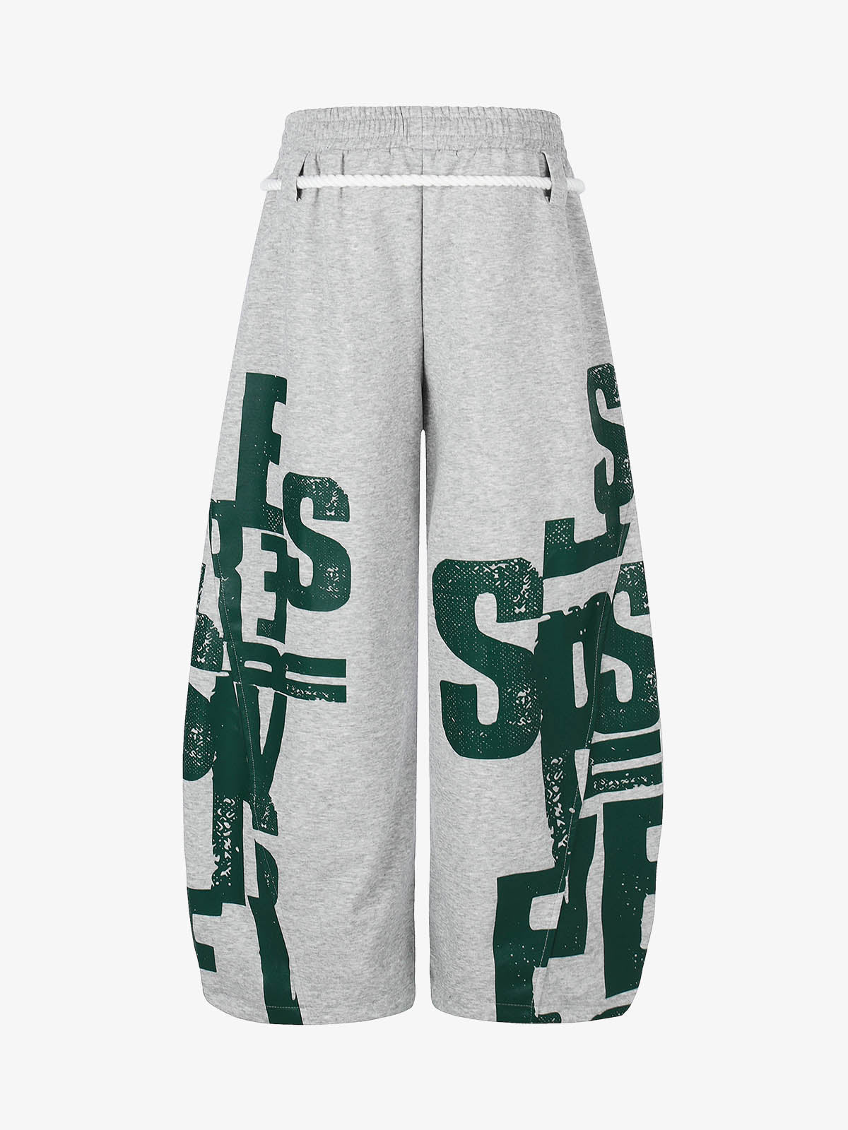 Streetwear Graffiti Drawstring Baggy Sweatpants