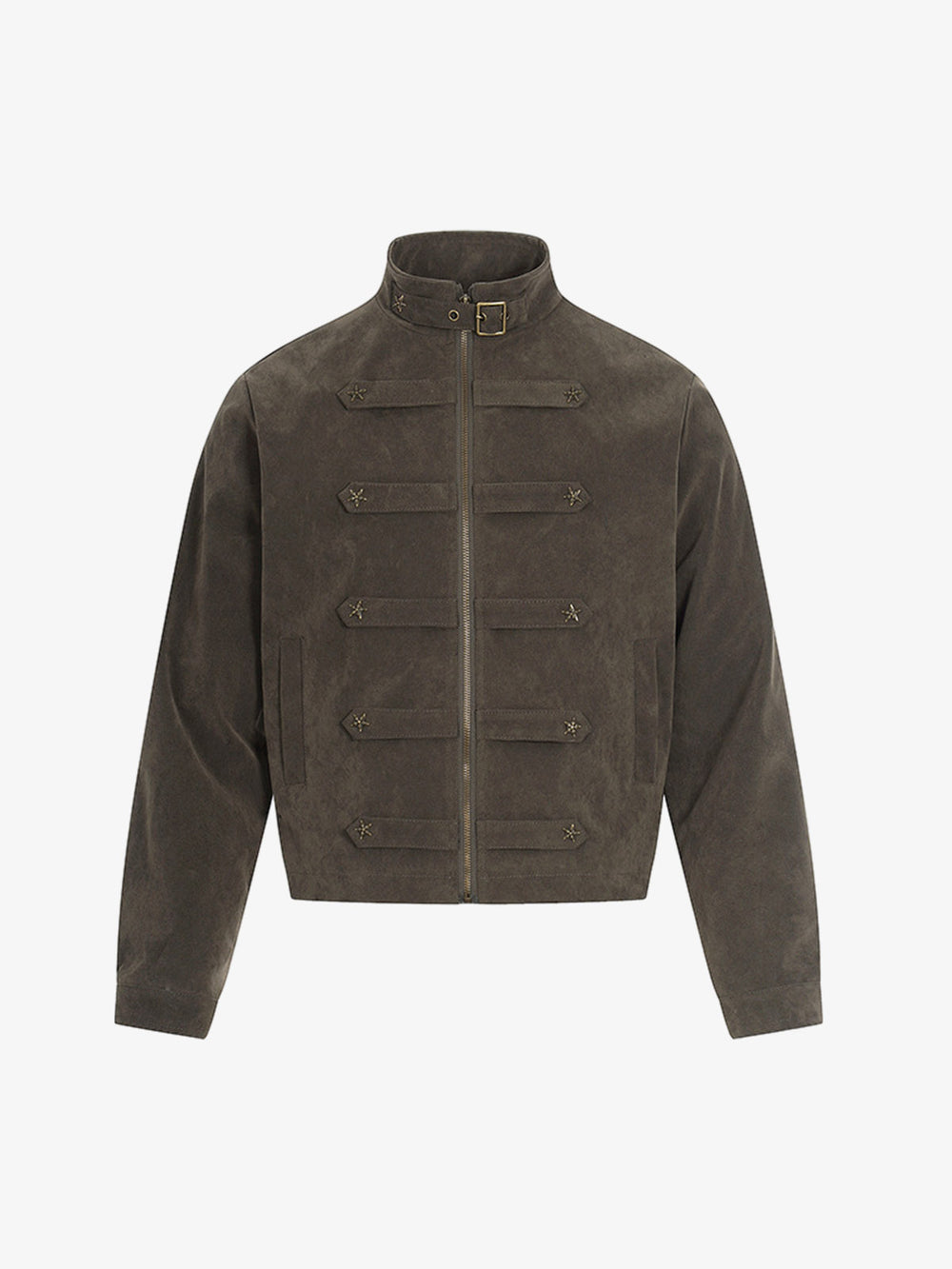 Star Studded Suede Jacket