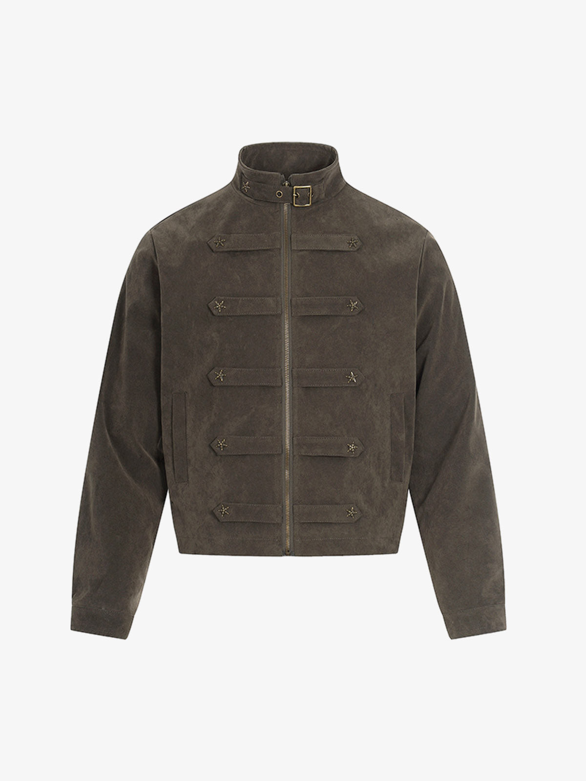 veste en daim à étoiles