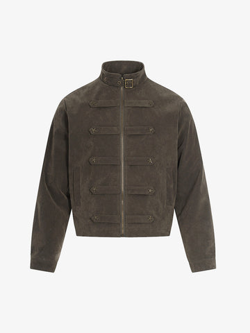 Star Studded Suede Jacket