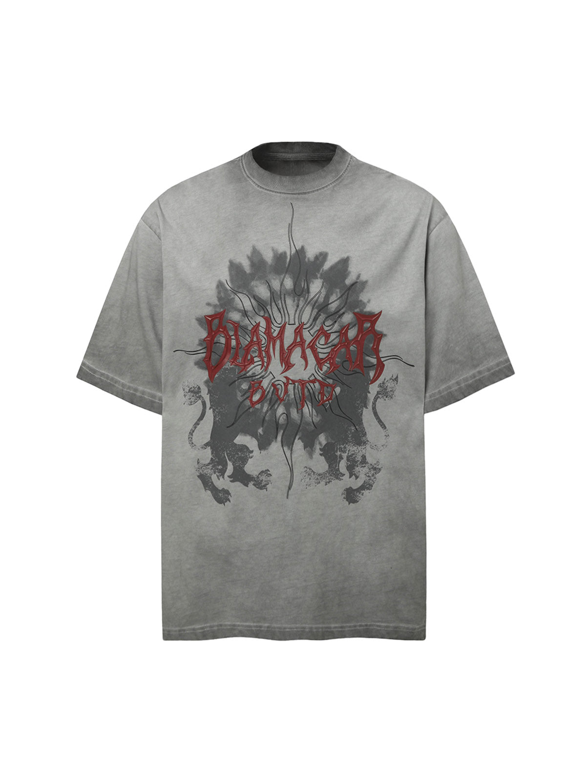 Distressed Batik Graphic T-Shirt 