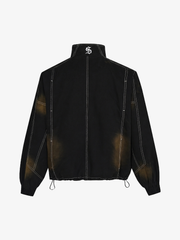 Spray-Washed Multi-Zip Jacket