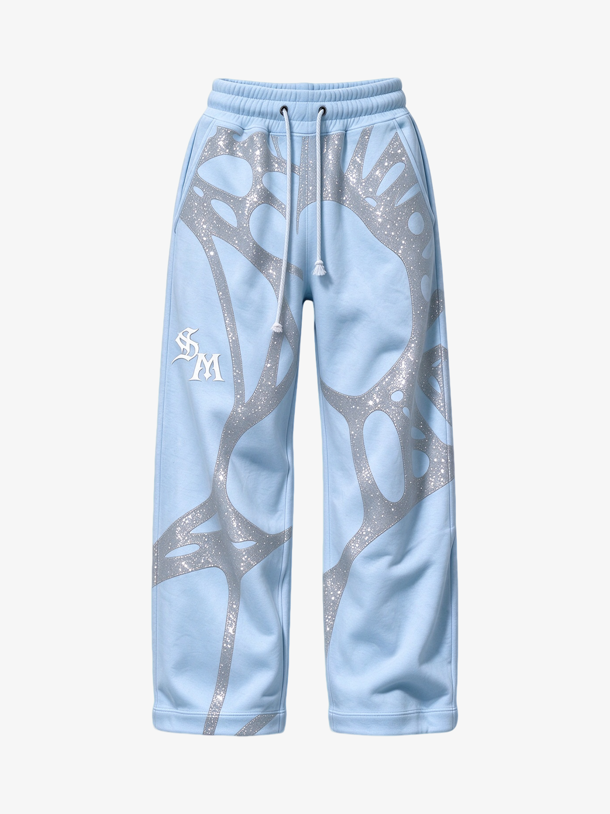 Spiderweb Graphic Full-Zip Hoodie & Sweatpants Set