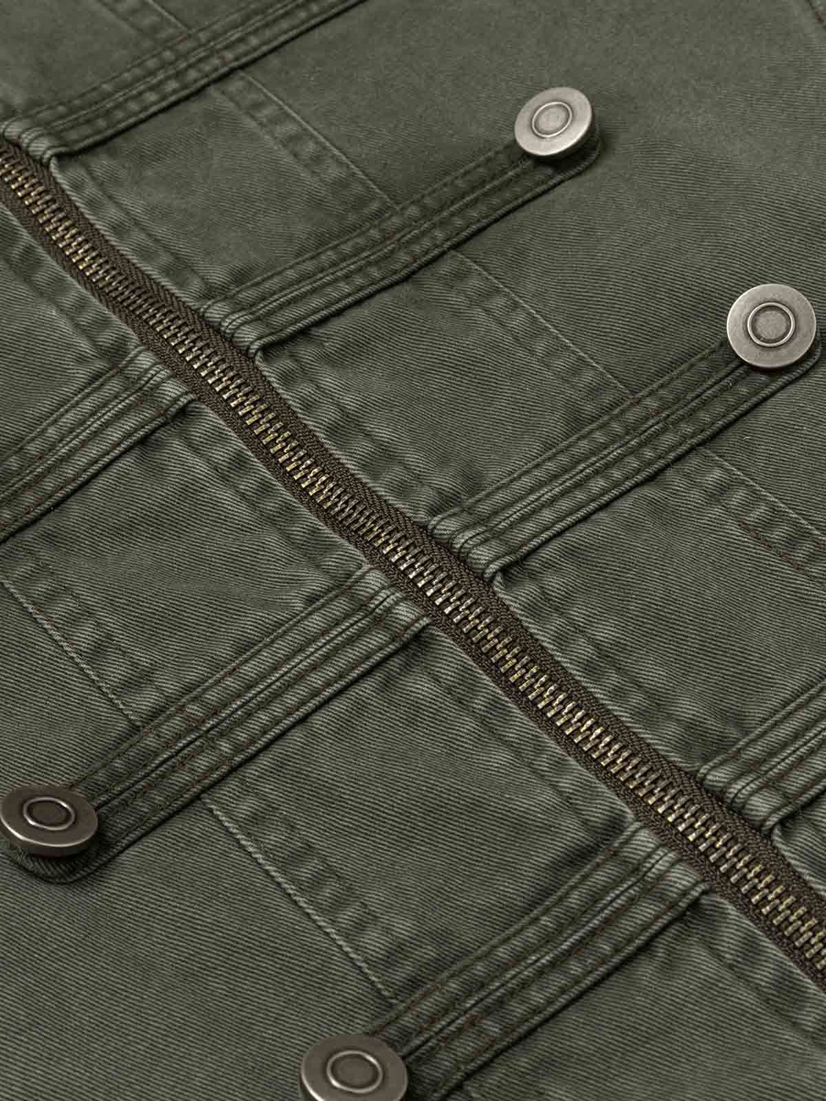 Military Napoleon Button Slim Jacket