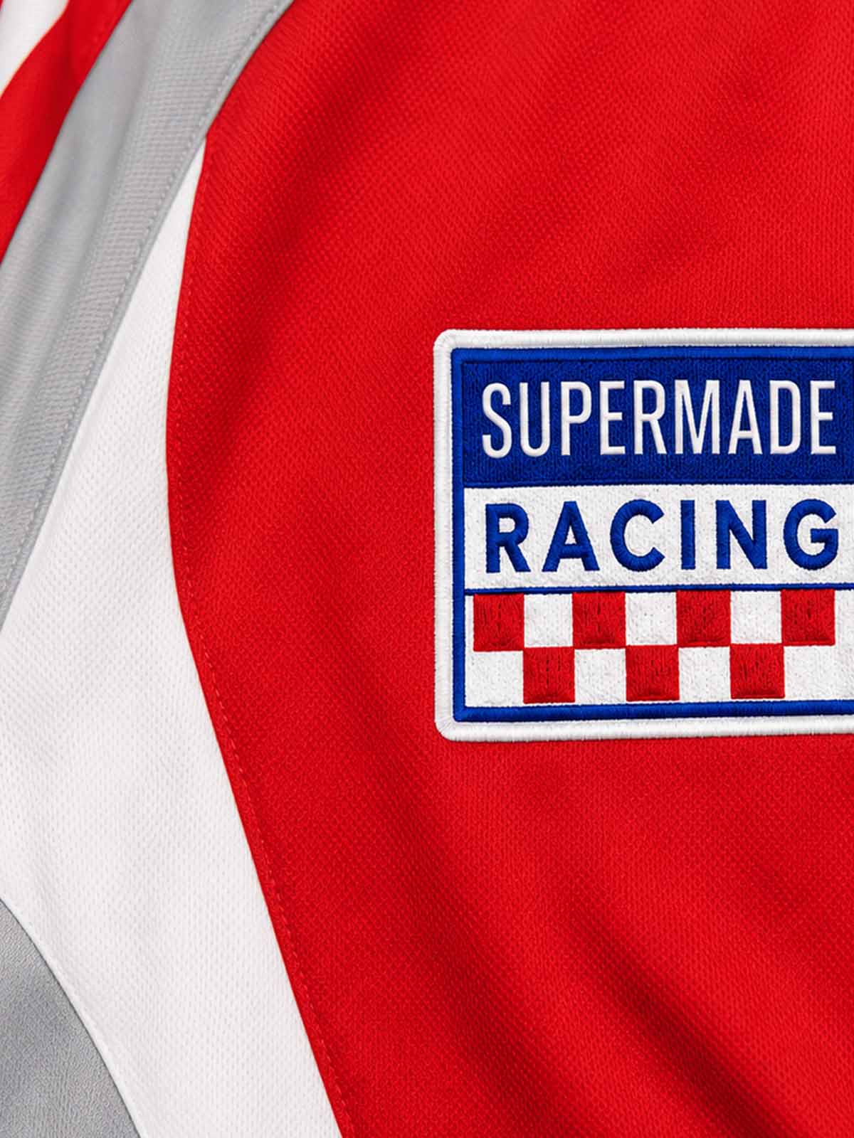 Racing Graphic Color Block Long Sleeve Tee