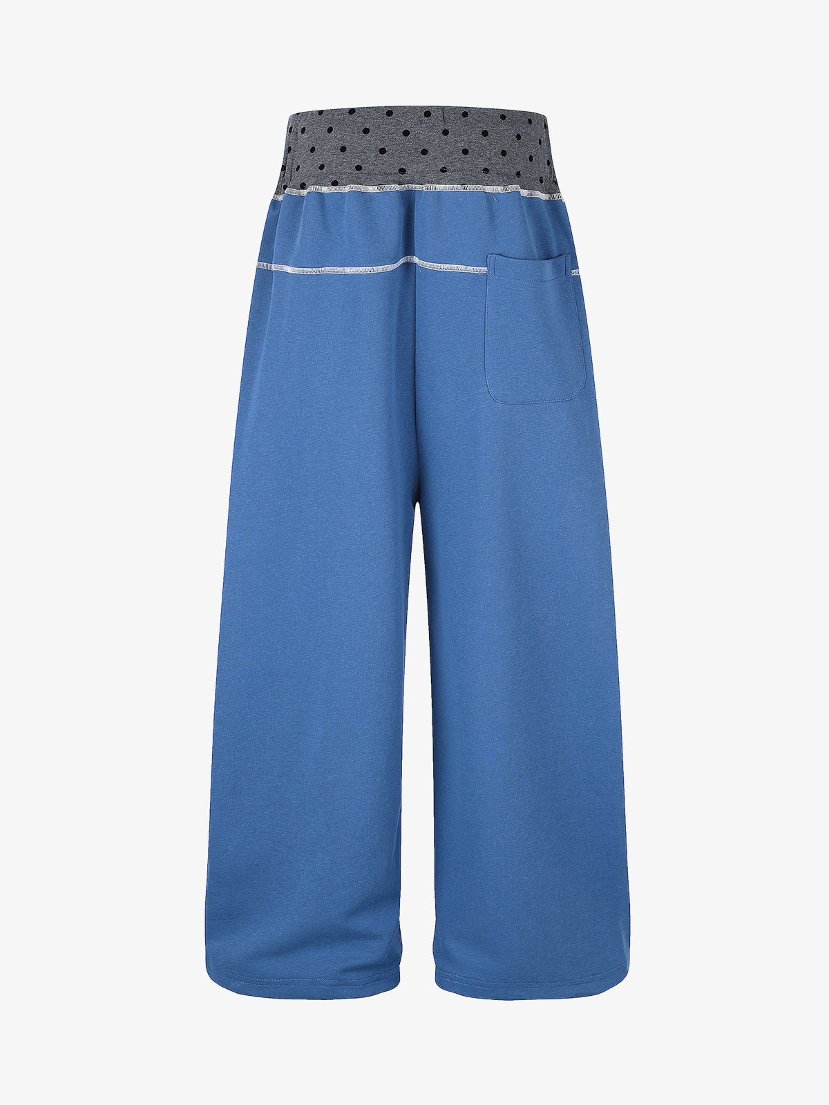 Patchwork Star Appliqué Drawstring Sweatpants