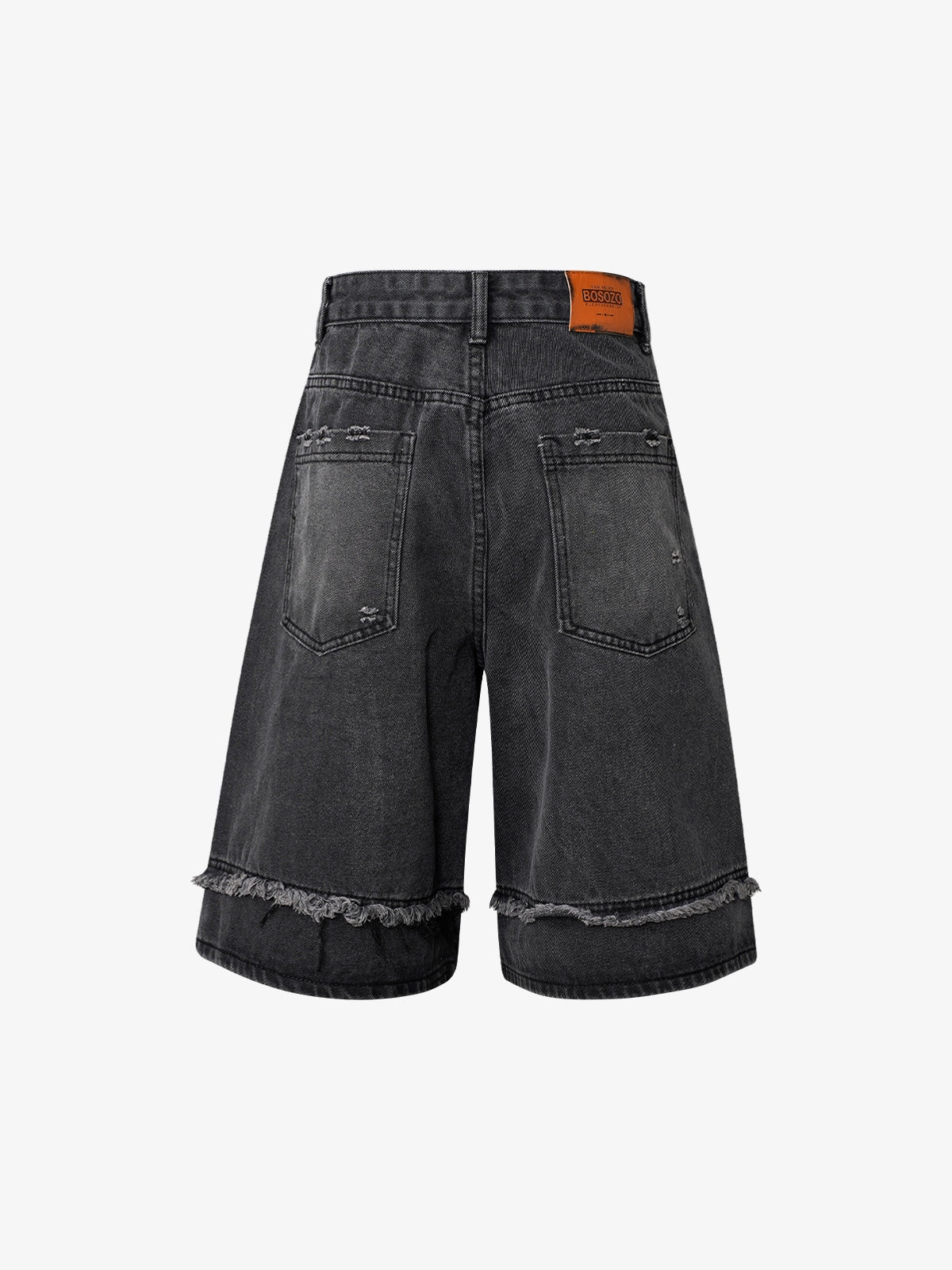 Thesupermade High Street Washed Distressed Denim Shorts - 2100 