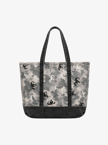 Scorpion Camo Graphic Washed Twill Tote Bag