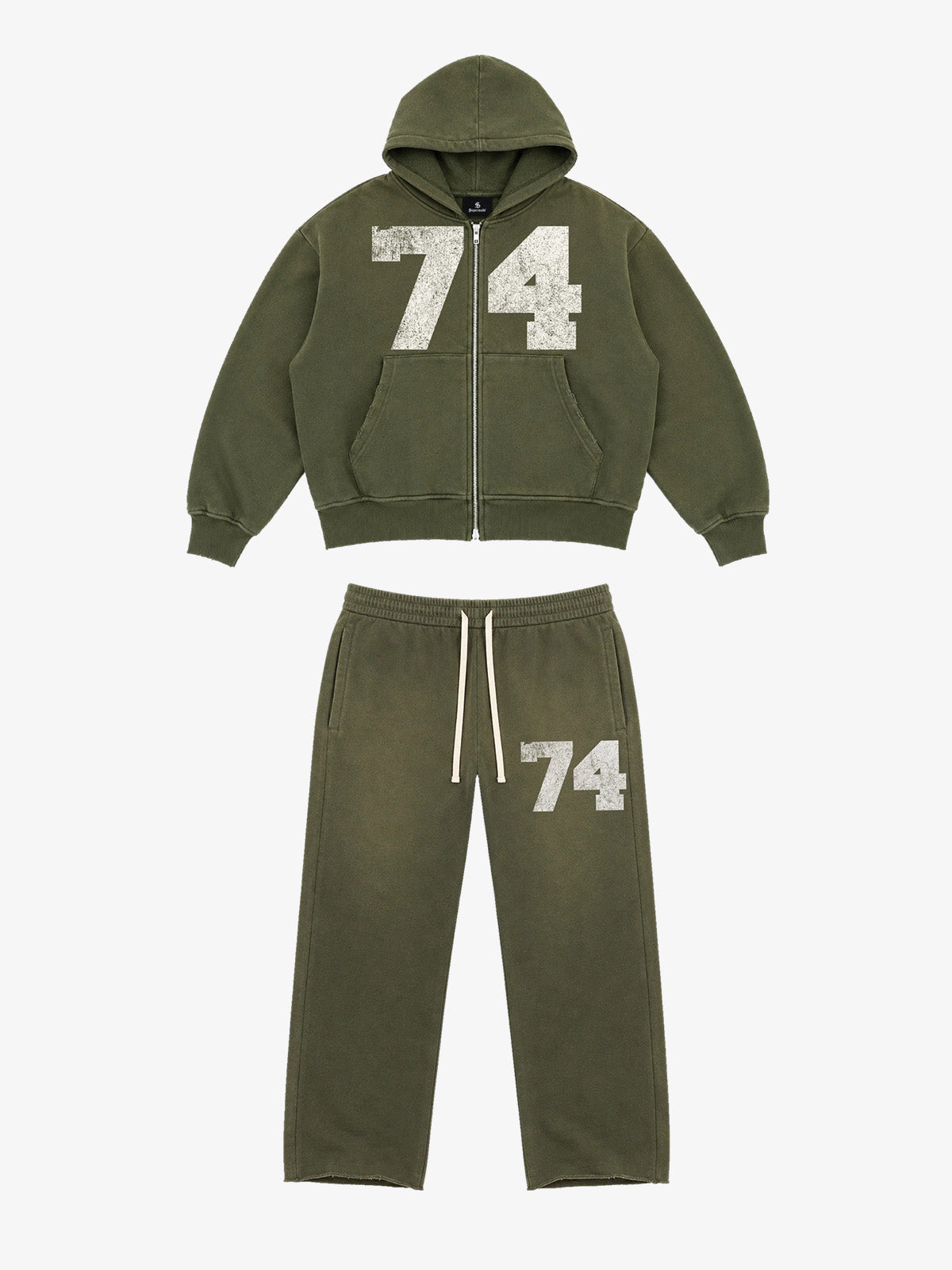 Ombré Number Graphic Matching Set