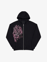 Vintage Plum Blossom Hoodie