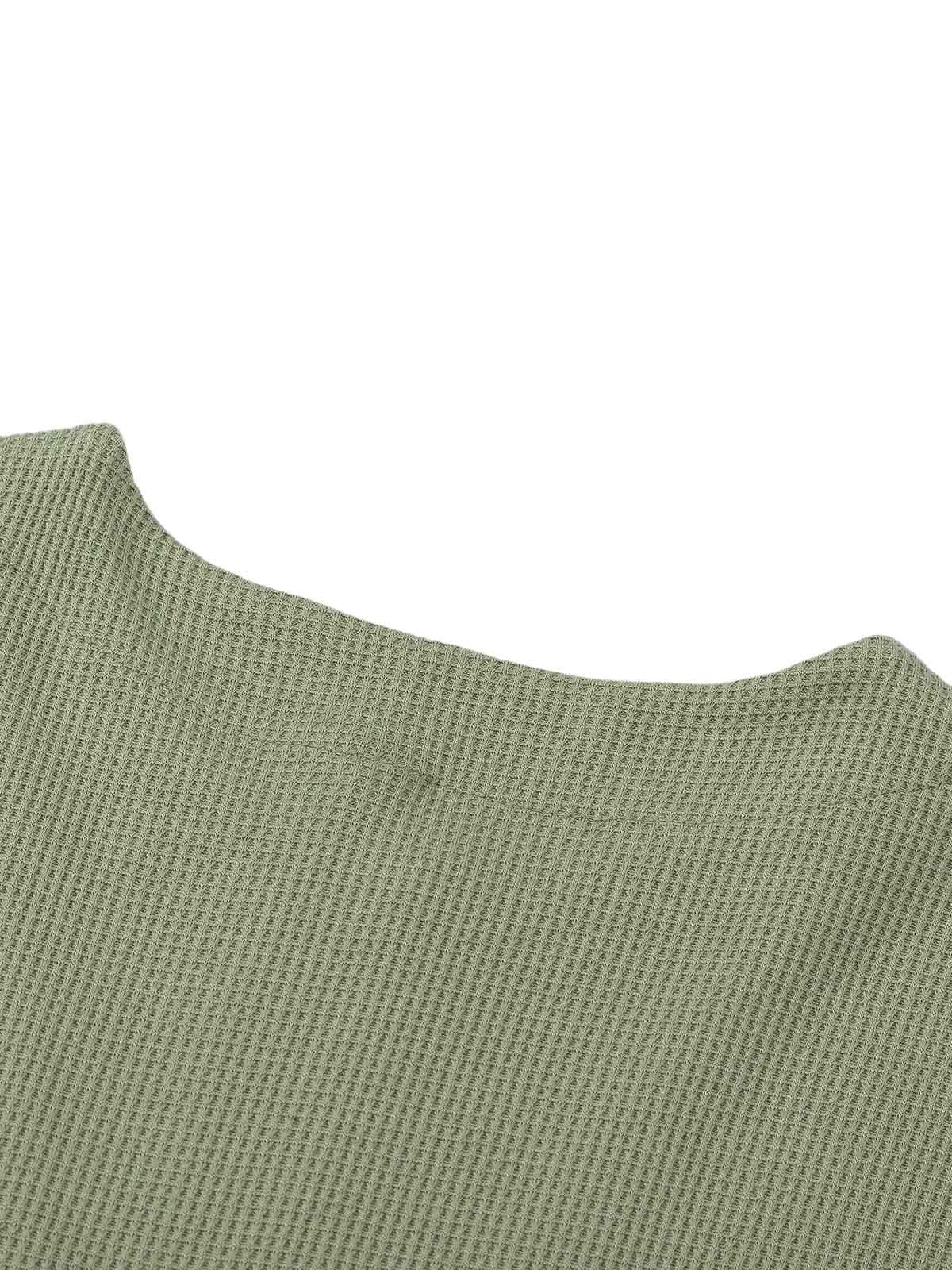 Half Zip Crew Neck Printed Knitted Sweater 