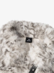Leopard Faux-Fur Coat