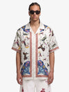 Carousel Park Satin Cuban Shirt