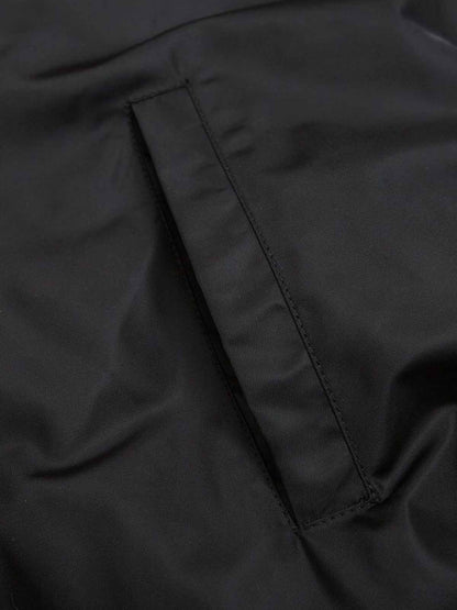 Winter Essential Bomber Jacket with Faux Fur Hood Trim for Ultimate Warmth and Style 