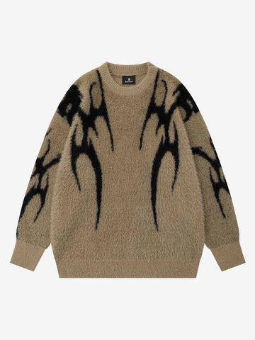 Jacquard Knit Sweater