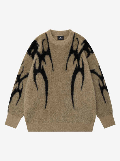 Jacquard Knit Sweater