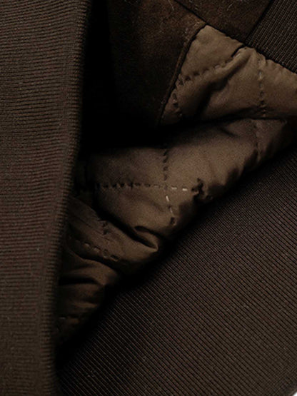 Stylish Bomber Jacket with Faux Fur Collar for Men and Women - Perfect for Casual Wear 