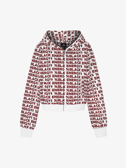 All-Over Letter Graphic Two-Piece Set