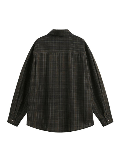 Retro Cleanfit Plaid Shirt 