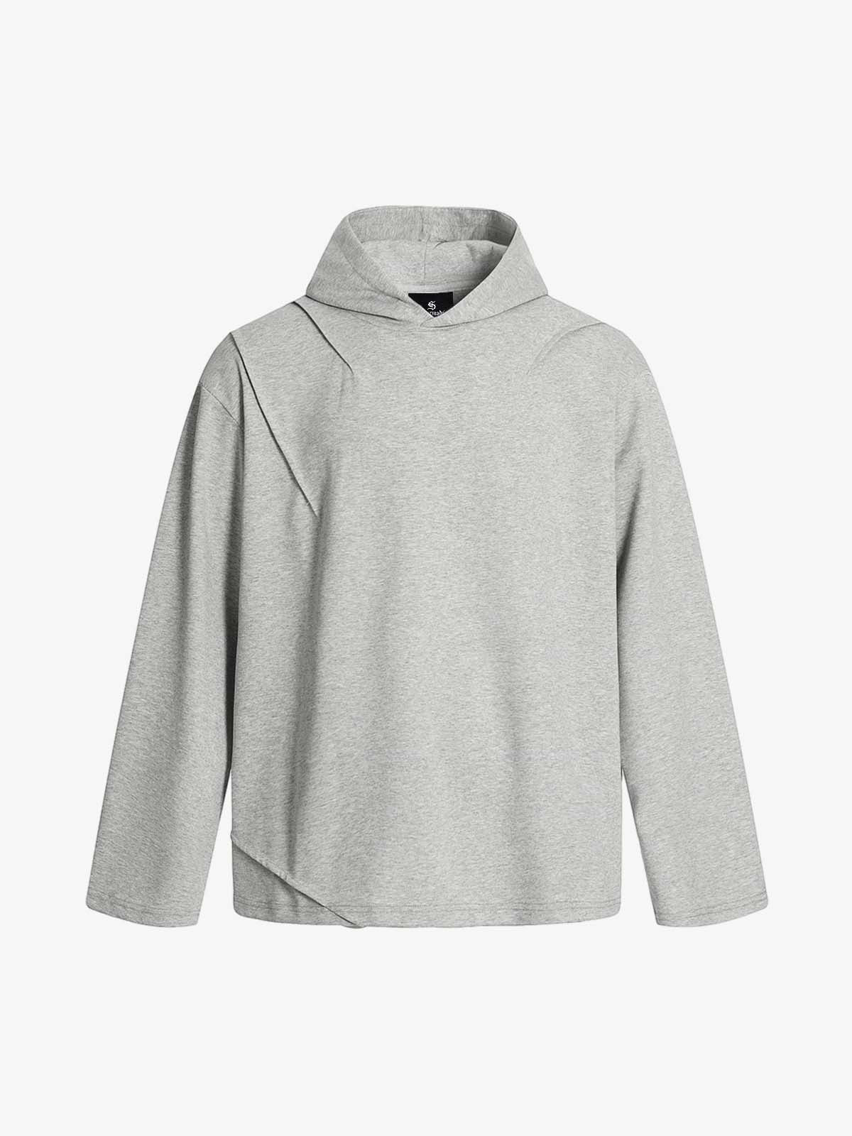 Clean Cut Asymmetric Seam Hoodie