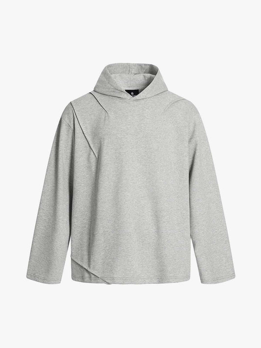 Clean Cut Asymmetric Seam Hoodie