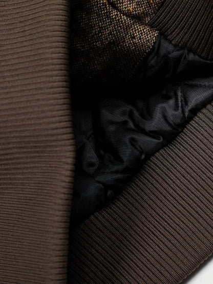 Stylish Bomber Jacket with Faux Fur Collar - Perfect for Casual and Outdoor Wear 