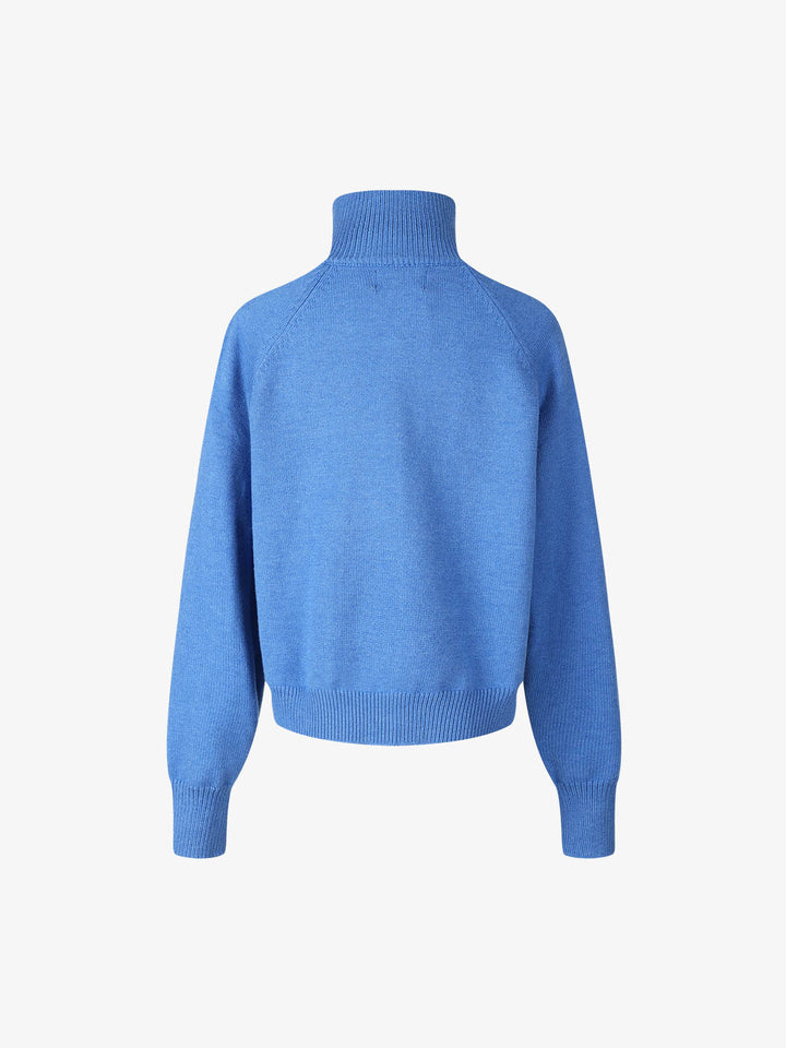 Stick Figure Jacquard Cardigan