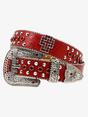 Rhinestone Cross Belt