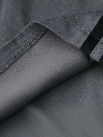 Pantalones cortos deportivos de gamuza
