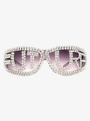Strassverzierte Sonnenbrille