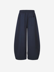 Color Block Striped Embroidered Sweatpants