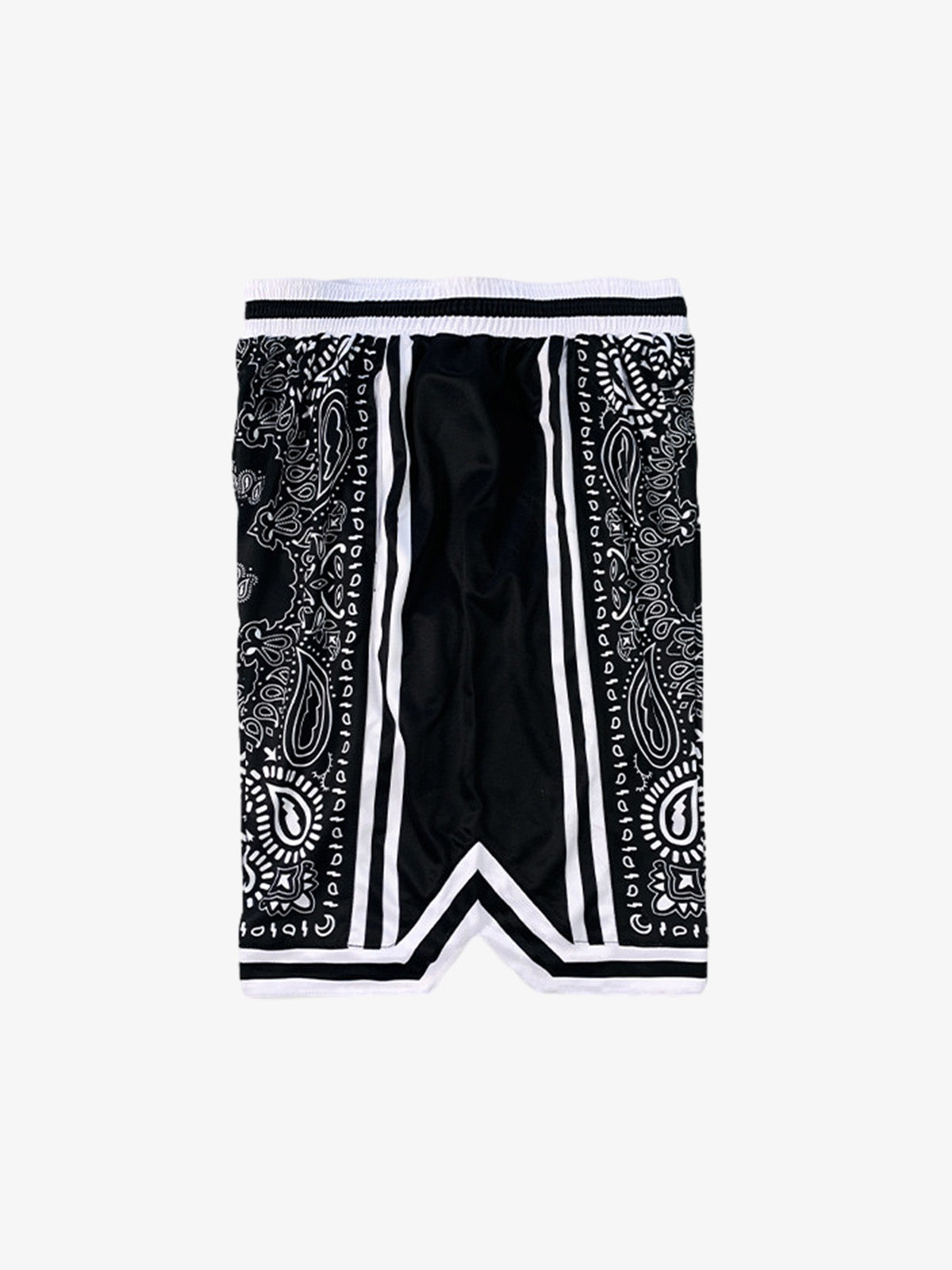 Polyester Snake Print Athletic Shorts with Bold Logo Design 