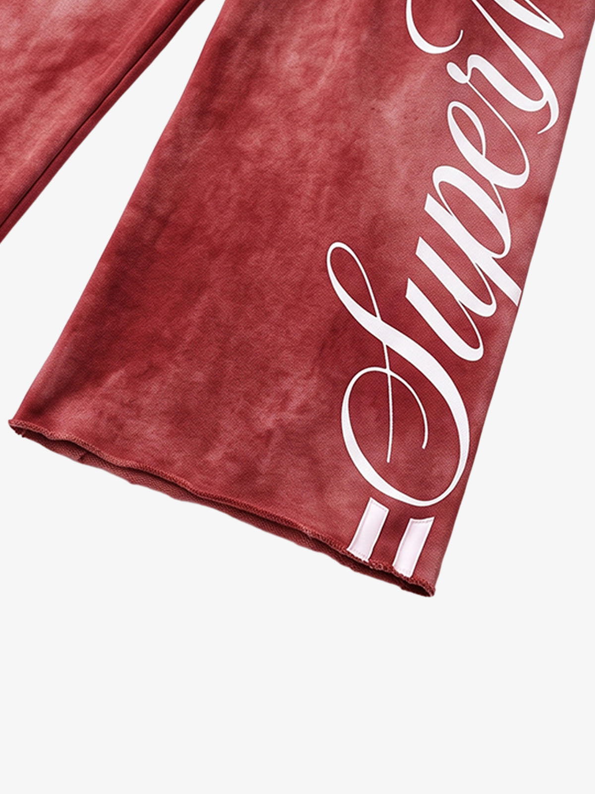 Washed Distressed Graphic Sweat Set
