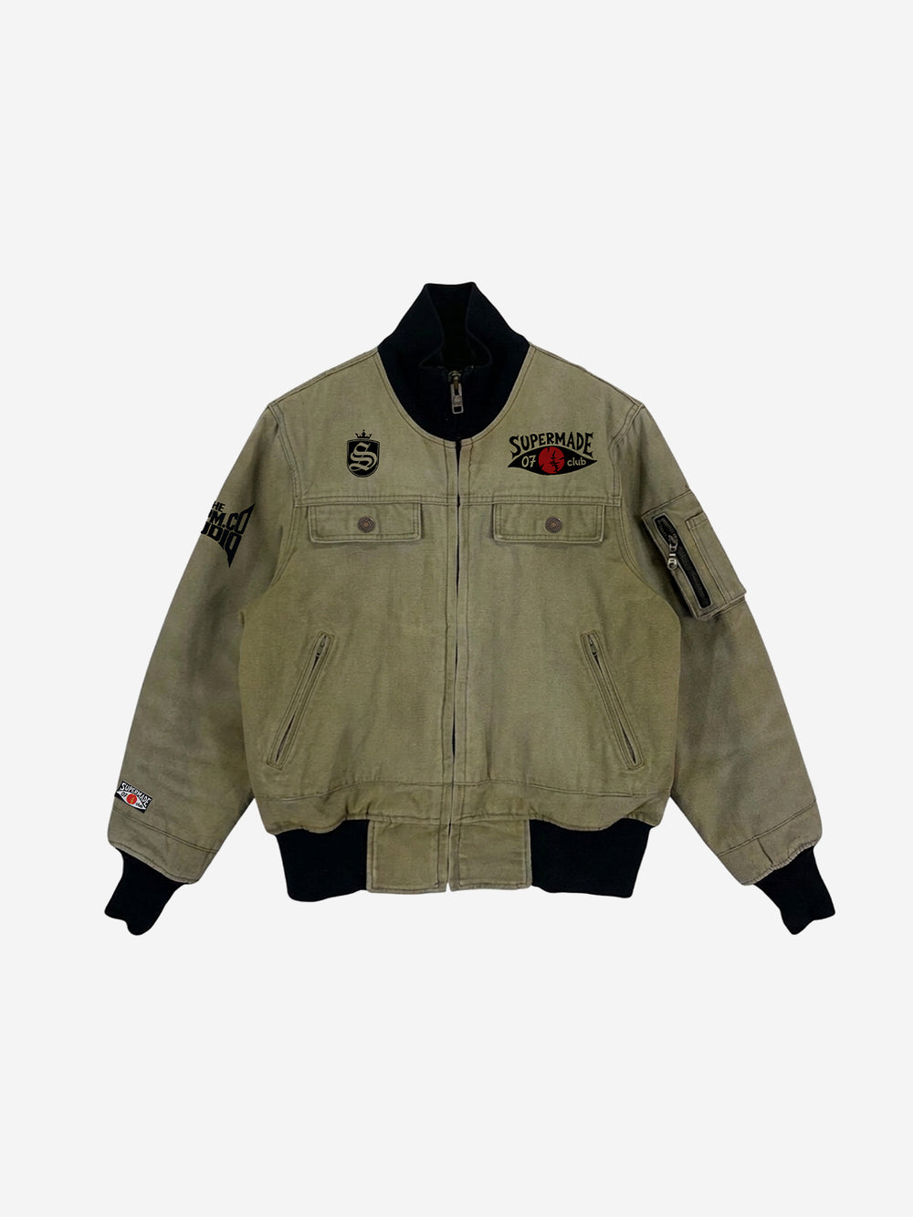 Military Utility Flight Bomber Jacket