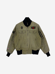 Military Utility Flight Bomber Jacket