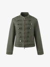 Military Napoleon Button Slim Jacket