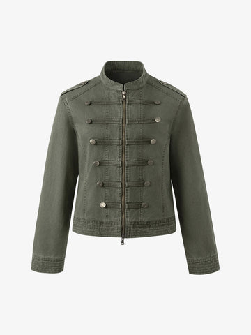 Military Napoleon Button Slim Jacket