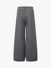Double Waist Pinstripe Balloon Pants 