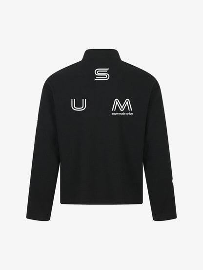 F1 Racing Waffle Half-Zip Tee