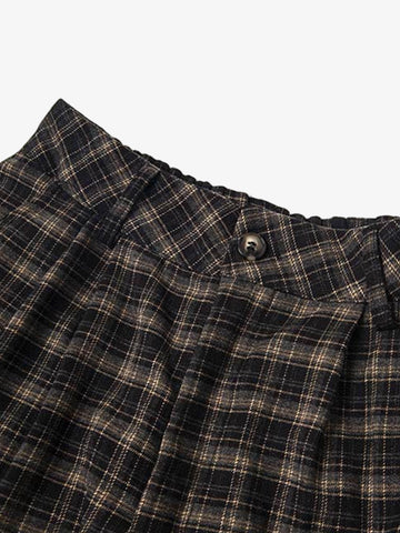 Plaid Cargo Pocket Jorts 