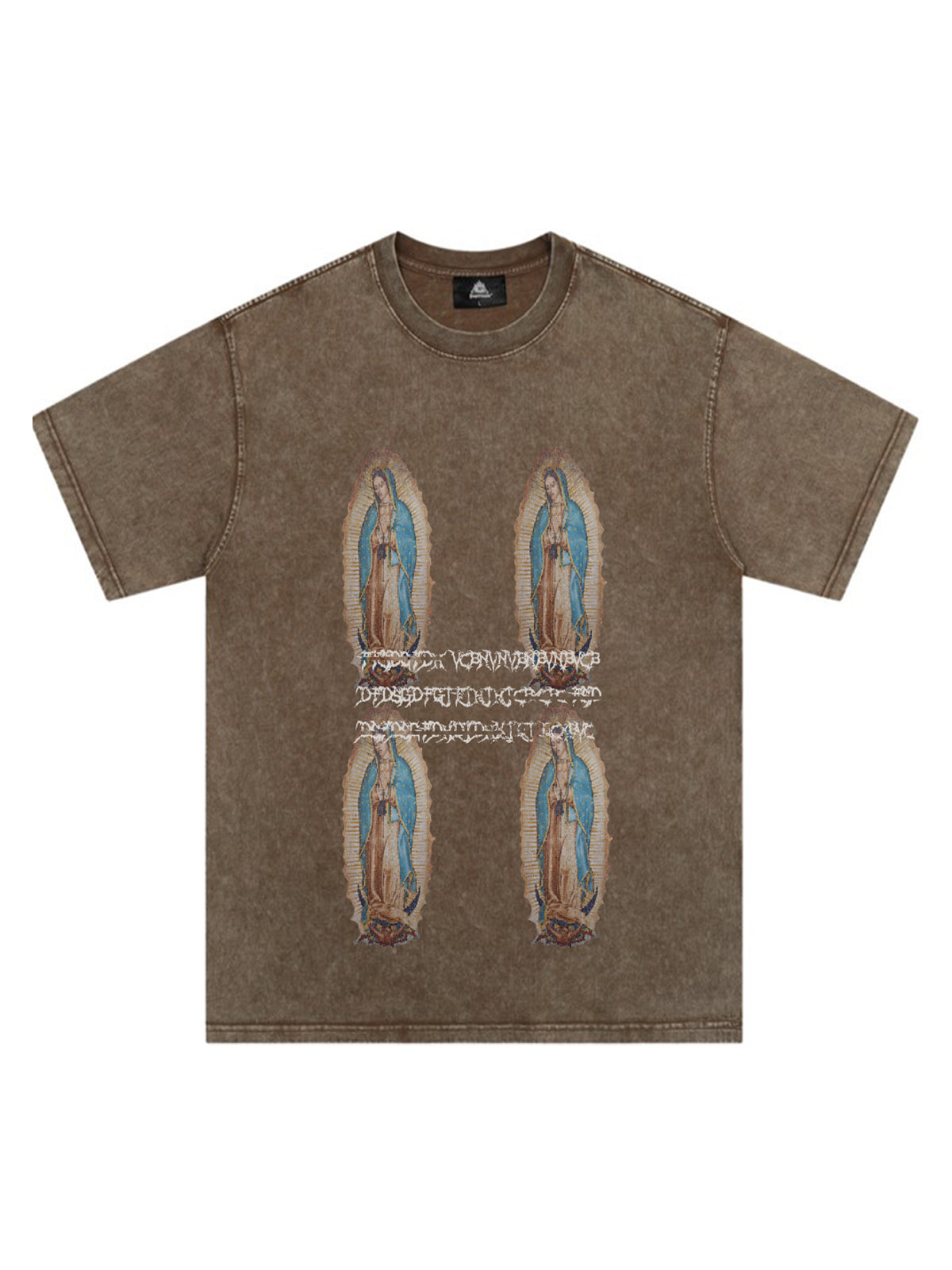 Original Virgin Mary Print T-Shirt