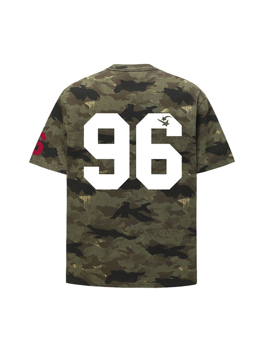 Camouflage NO.96 Print T-Shirt 